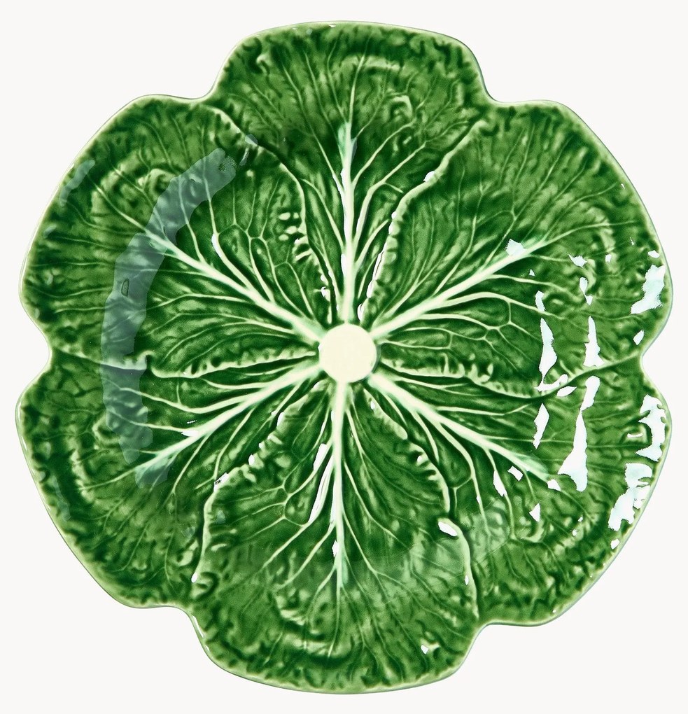 Ručne maľované taniere Cabbage (2 ks)