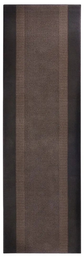 Hnedý behúň Hanse Home Basic, 80 x 200 cm