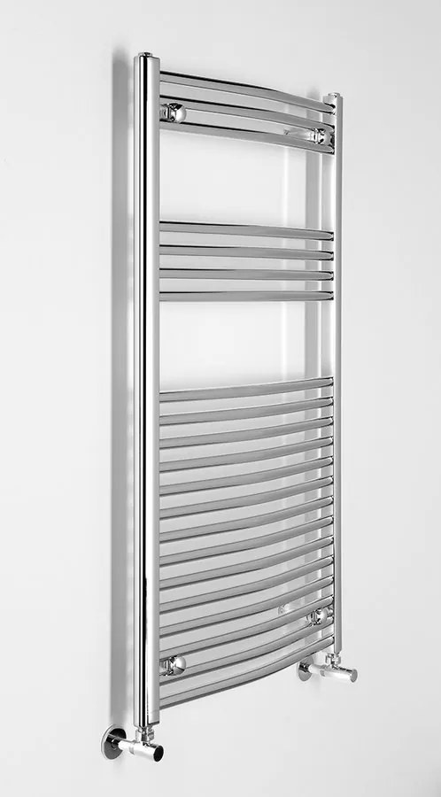 Aqualine Sapho, ALYA vykurovacie teleso oblé 600x1118mm, 475W, chróm, 1110-10