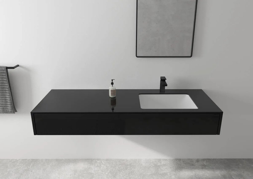 Hansgrohe Vernis Shape, umývadlová batéria s výpustom, CoolStart, EcoSmart, čierna matná, HAN-71593670