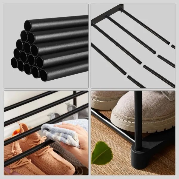 Botník ALVORO čierny