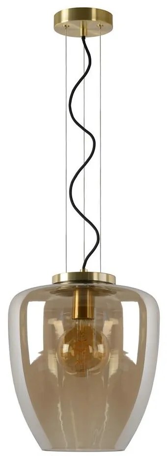 Lucide 30473/28/62 - Luster na lanku FLORIEN 1xE27/60W/230V zlatá