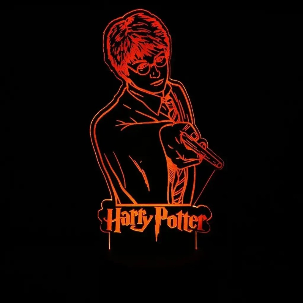 3Dmix 3DL-SL054 – 3D LED nočná lampa - Harry Potter (Solar)