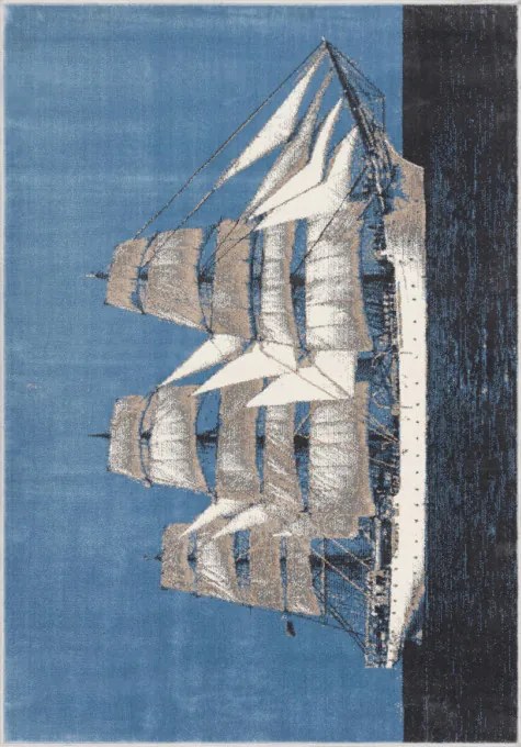 Koberec FD Soft Dar Pomorza modrý