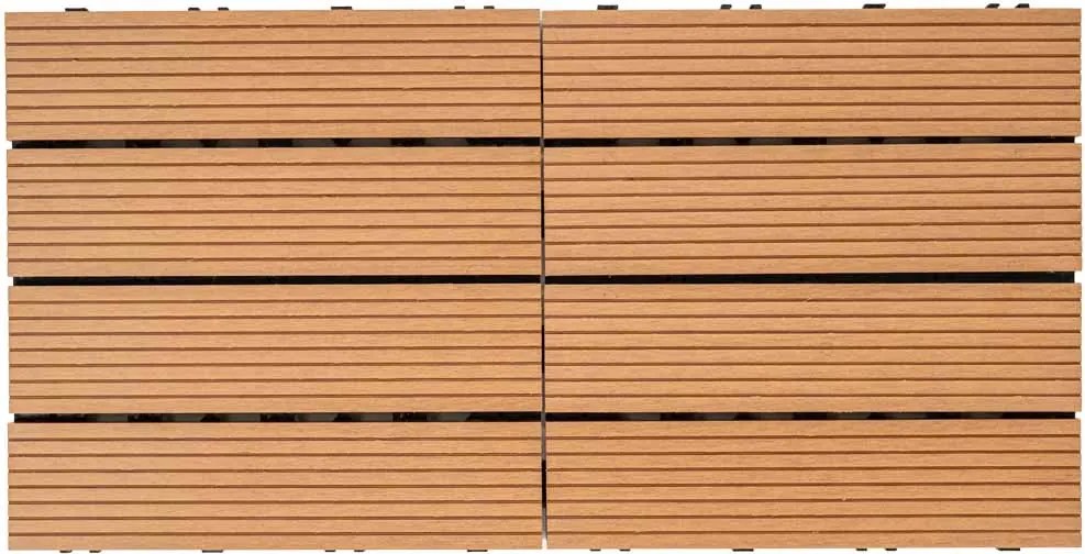 WPC dlaždica LEGI BASE 30 x 30 cm, teak