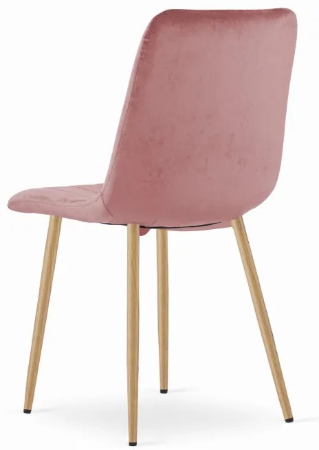 Set jedálenských stoličiek LAVA ružové (4ks)