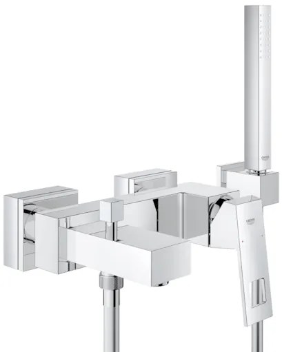 Vaňová batéria GROHE Eurocube so sprchovacím setom chróm 23141000
