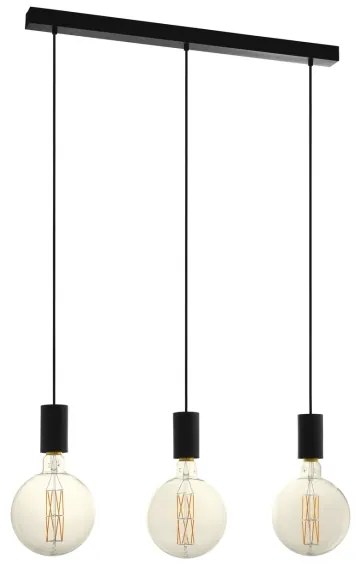 Eglo 98662 - Luster na lanku POZUETA 3xE27/40W/230V