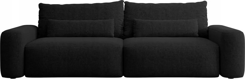 Pohovka trojsedačka Carlito 3 (čierna)