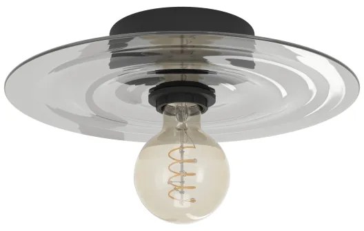 Eglo 44028 - Stropné svietidlo LINTMILL 1xE27/40W/230V šedá