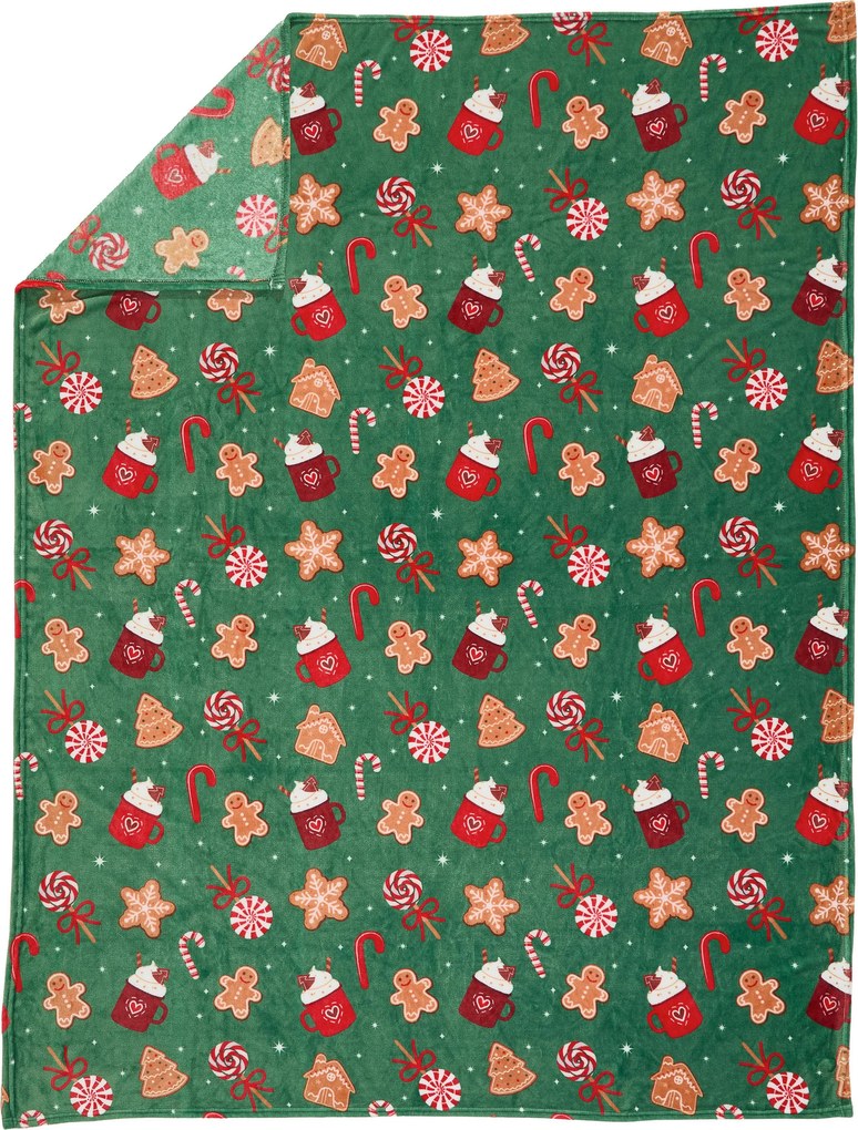 XXXLutz DOMÁCA DEKA, polyester, 150/200 cm X-Mas - Vianočné dekorácie - 007696044001