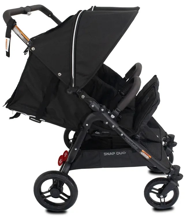 VALCO BABY Kočík dvojičkový Snap Duo Elite - liquorice