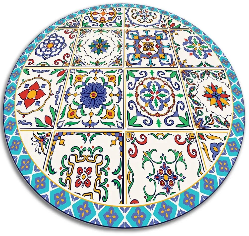 Univerzálny vinylový koberec Univerzálny vinylový koberec portugalskej dlaždice