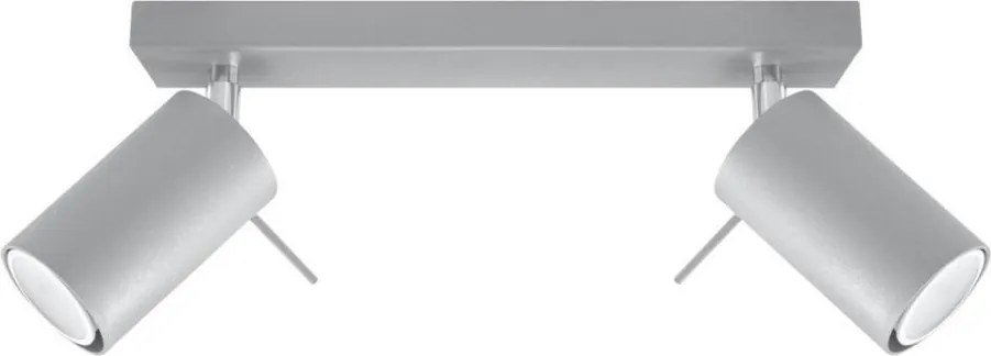 Sollux SL.0450 - Stropné bodové svietidlo RING 2xGU10/10W/230V