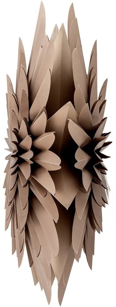 Bloomingville Závesná svietiaca hviezda Elijas Brown 50 cm