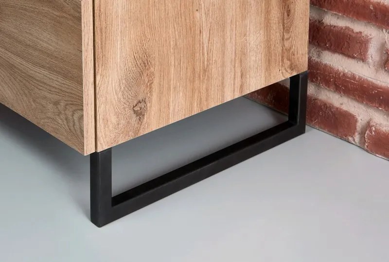 Úložná komoda so zásuvkami Detroit, doskový dub