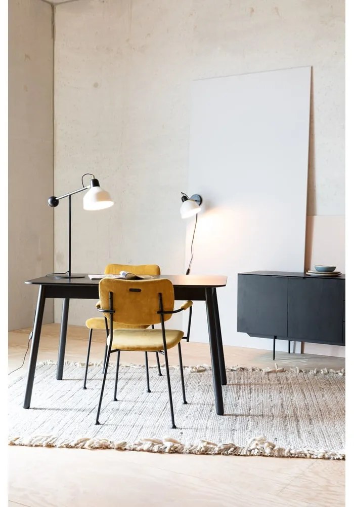 Žlté jedálenské stoličky v súprave 2 ks Benson - Zuiver