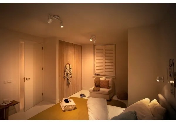 Philips 50662/14/P0 - LED Bodové svietidlo BYRE 2xLED/4,3W/230V 2200/2500/2700K