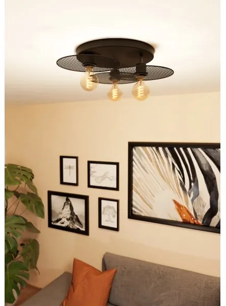 Eglo 43728 - Stropné svietidlo IKESTON 3xE27/40W/230V