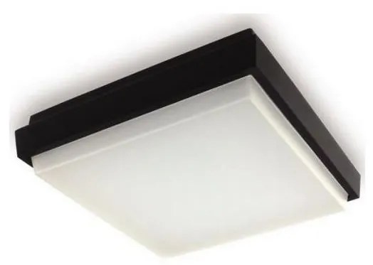 LED2 - LED Vonkajšie stropné svietidlo QUADO LED/10W/230V antracit IP54