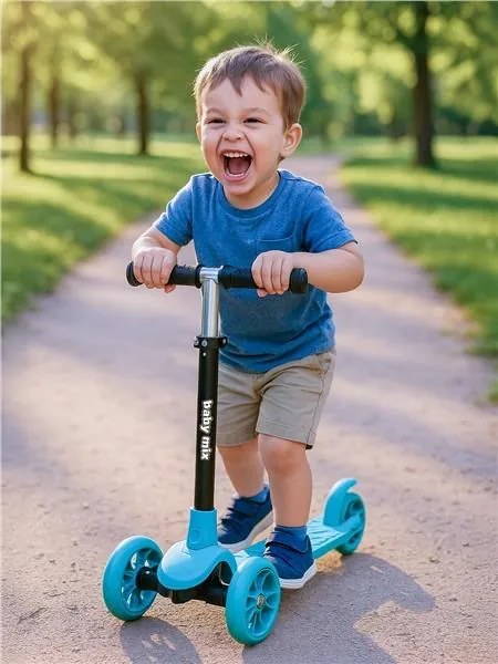 Detská kolobežka Baby Mix Prime modrá