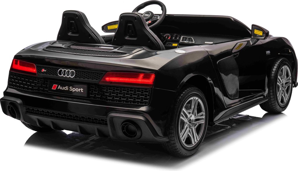 Ramiz Detské autíčko Audi Spyder R8 LIFT čierne