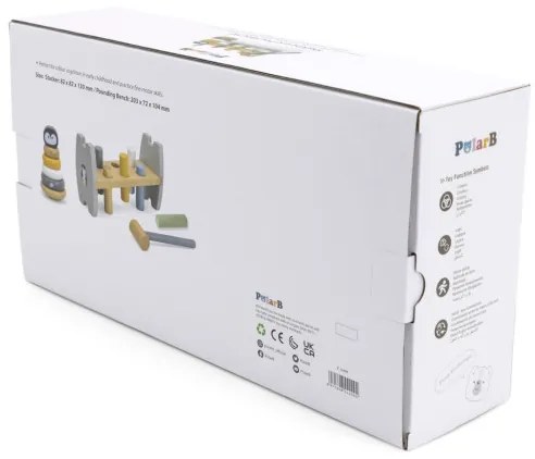 Zatĺkačka a pyramída Viga 44209 PolarB tučniak