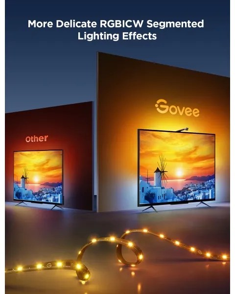 Govee - TV Backlight 3 Lite TV 75-85" SMART LED podsvietenie RGBICW Wi-Fi IP67