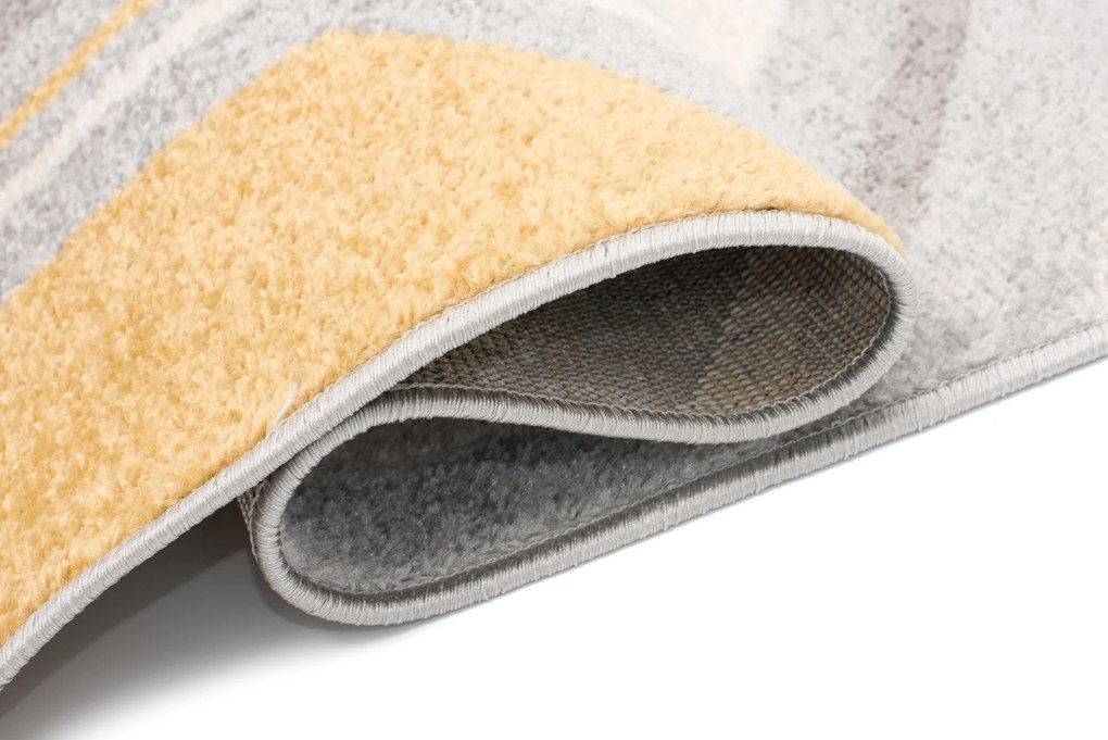 TA Koberec C569K ŠEDÁ/TMAVOŠEDÁ AZÚROVÁ Rozmer: 160x220 cm