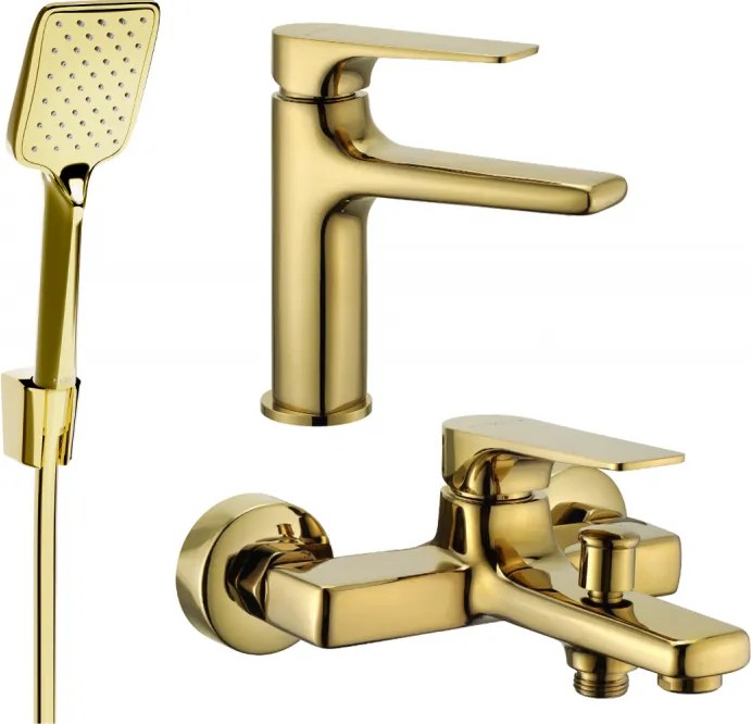 Mexen Lynx R62 vaňová súprava, zlatá - 745903R62-50