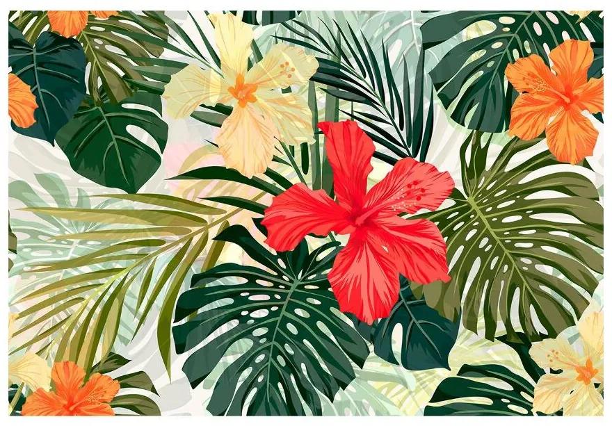 Fototapeta Vliesová Havajské rastliny 312x219 cm