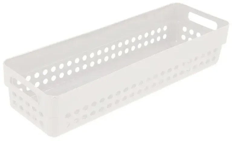 Orion Košík plastový Terra 23,5x7,5x5 cm biela