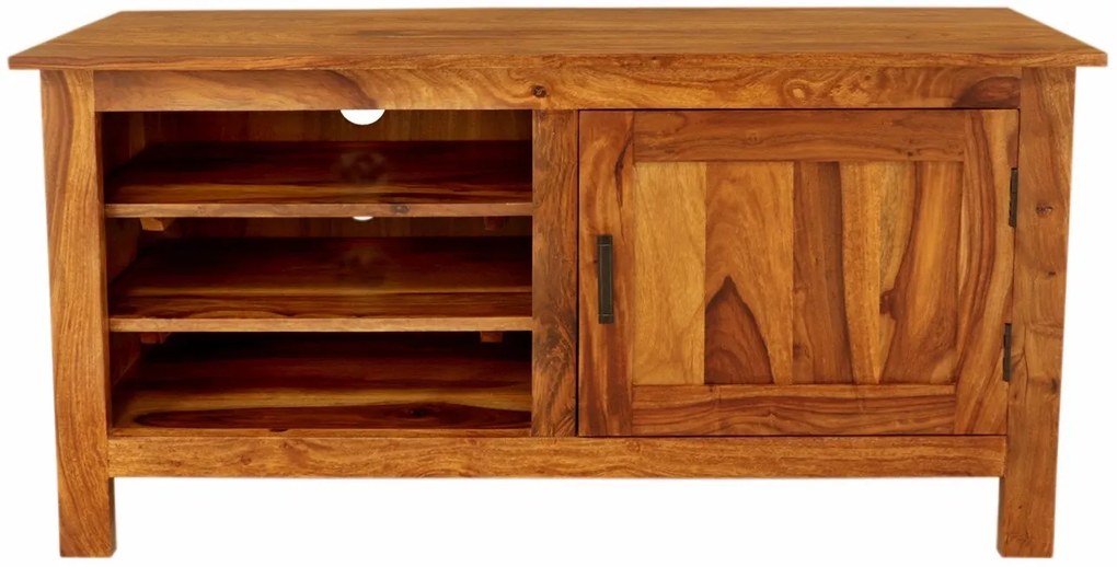 furniture-nabytek.cz - Masiv tv stolek z dřeva palisandr 110x50x60
