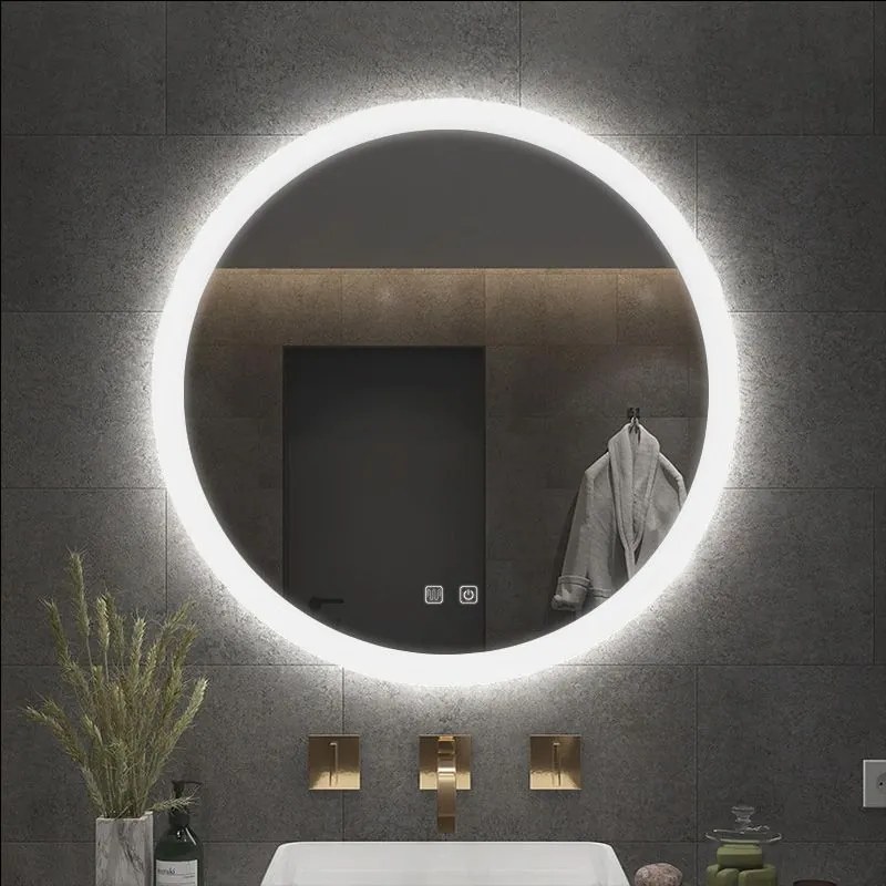 Tutumi Tutumi, okrúhle LED kúpeľňové zrkadlo 50cm FFJ50, HOM-02836