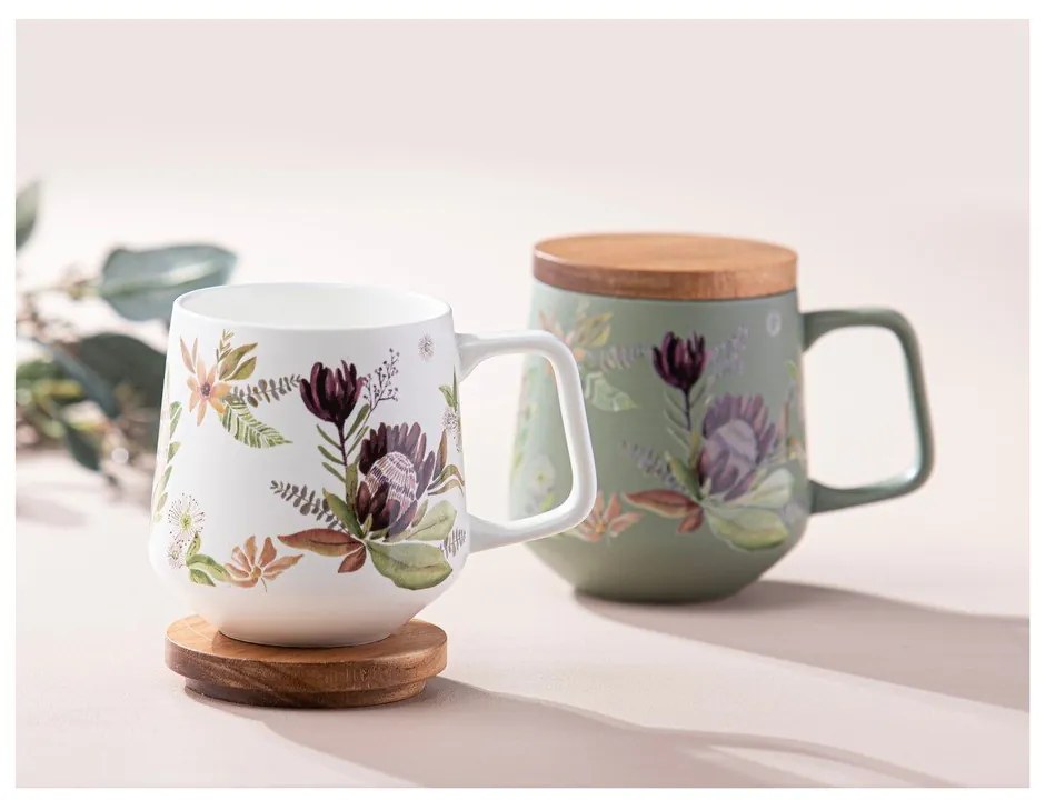Zelený porcelánový hrnček 430 ml Leura – Ladelle
