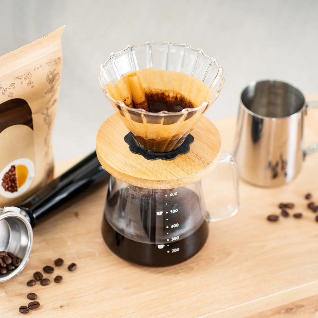 4Home Súprava na prekvapkávanú kávu Dripper, 600 ml