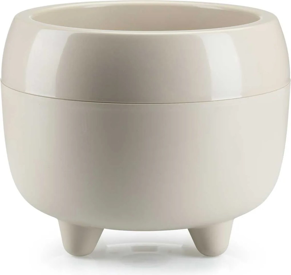 Květináč na nožičkách BOTANICA 30x23,8 cm béžový