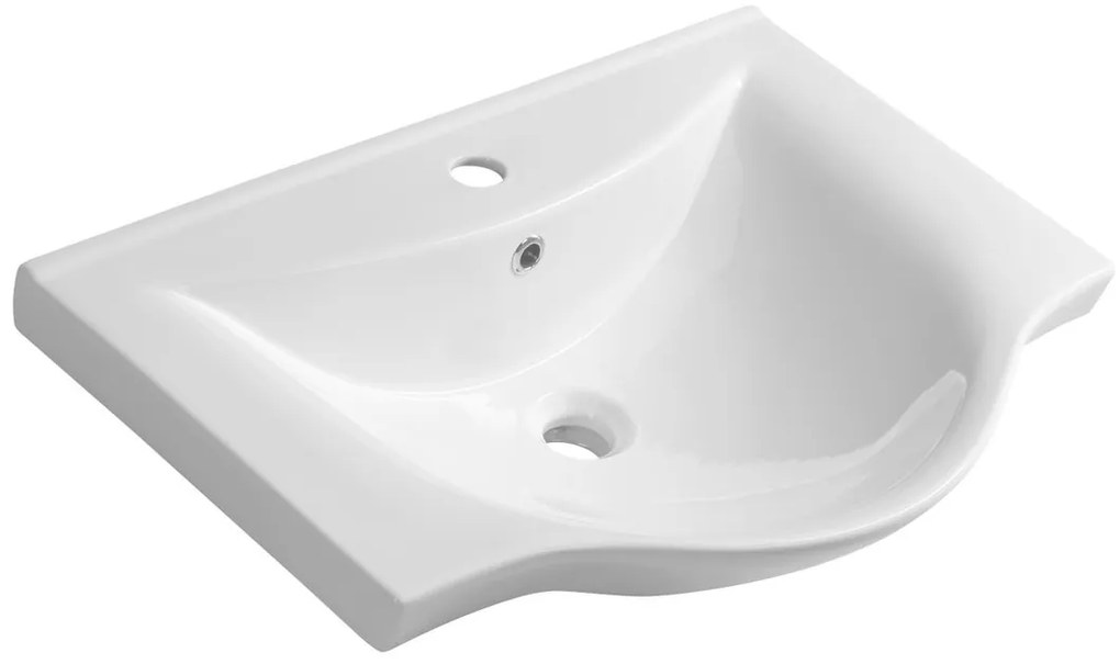 Aqualine Aqualine, ZARA nábytkové umývadlo 64,5x46cm, 10065