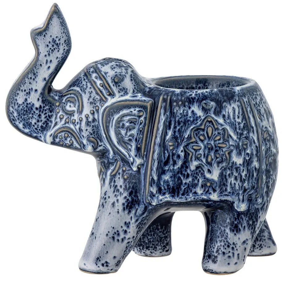 Kameninový svietnik na čajovú sviečku Oliphant – Bloomingville