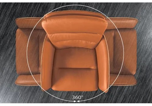 Barová stolička George 46177 Kožená Cognac - Komfort-nábytok