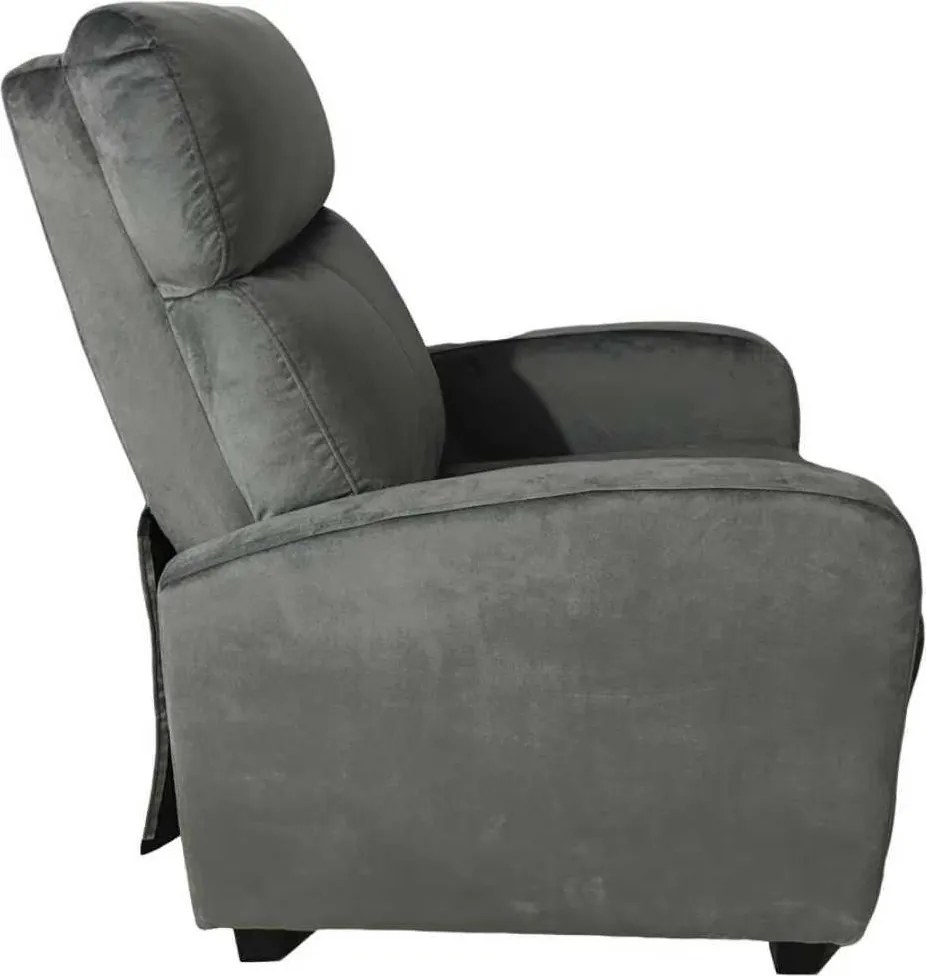 Kreslo ušiak René rozkladacie šedé