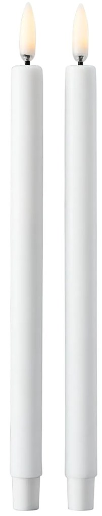 Stoff Nagel Voskové LED sviečky White – set 2 ks