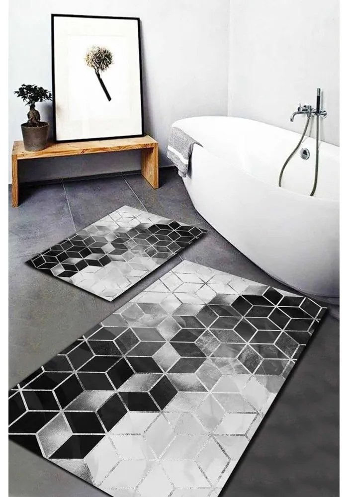 Kúpeľňové predložky v súprave 2 ks Optic5 - Mila Home