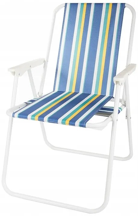 Verk 14414 Turistické skladacie kreslo modro-žlté