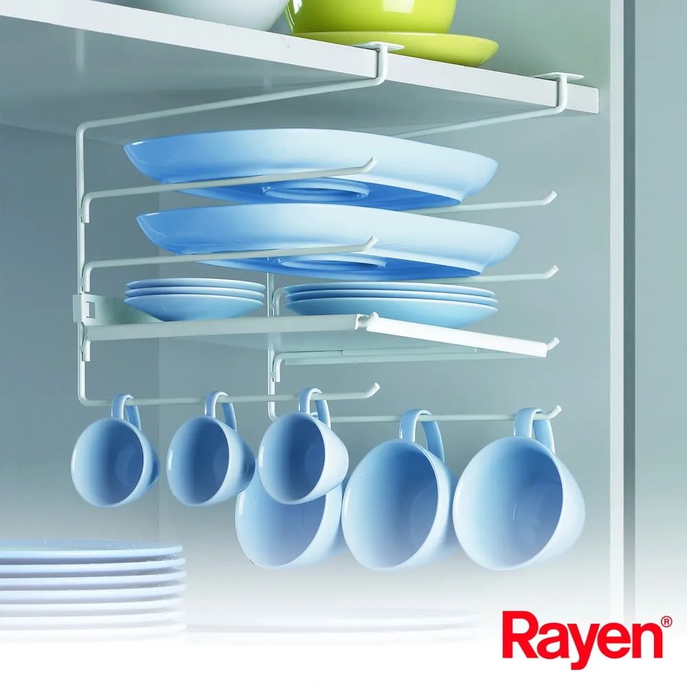 Závesná oceľová prídavná polička – Rayen