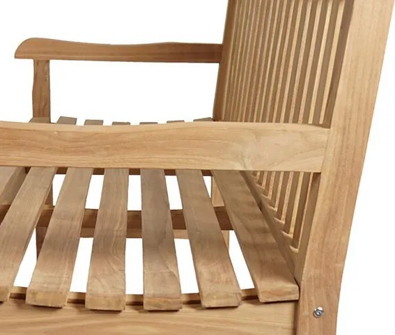 Záhradná lavica Bandung, 3-miestna, teak