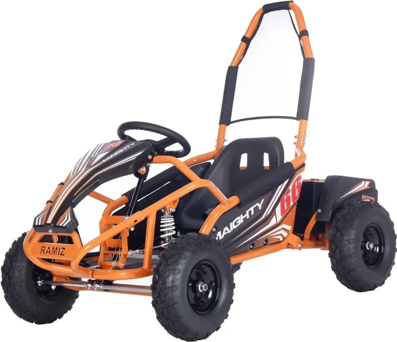 Ramiz Elektrické motokárové vozidlo MAIGHTY Oranžová