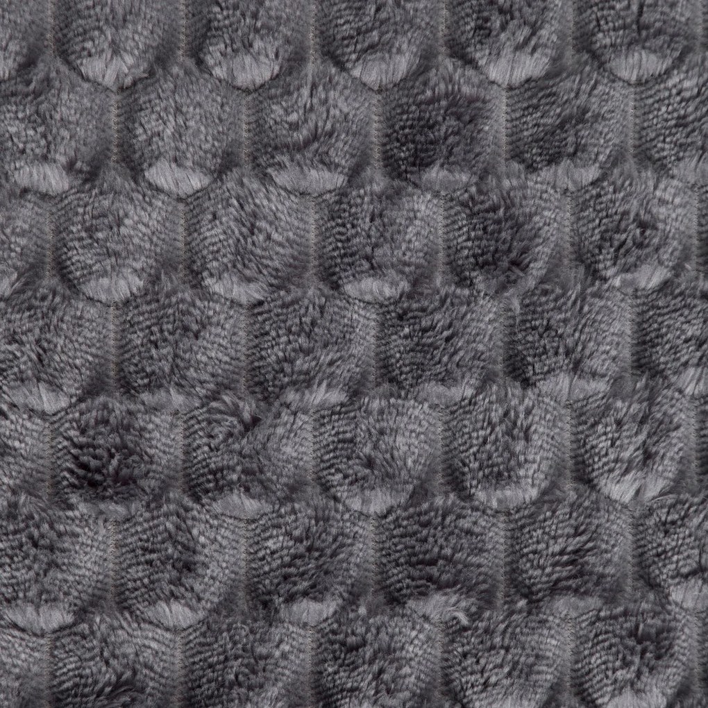 DEKA Z MIKROFLANELU CINDY6 200X220 CM SIVÁ