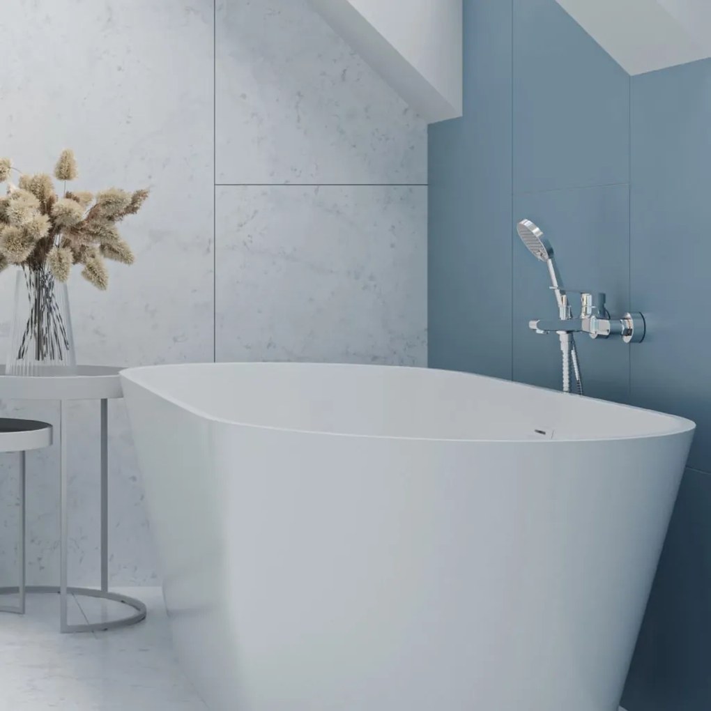 Invena Kalon, vaňová batéria, 150mm, chrómová, INV-BW-42-001-X