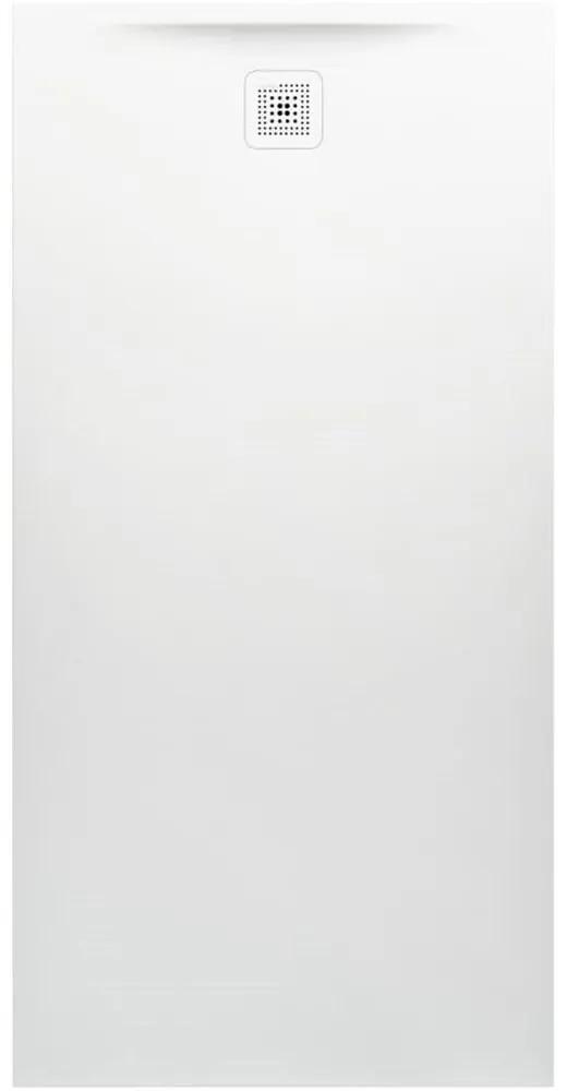 LAUFEN Pro obdĺžniková sprchová vanička z materiálu Marbond, odtok na kratšej strane, 1800 x 900 x 46 mm, biela matná, H2159590000001